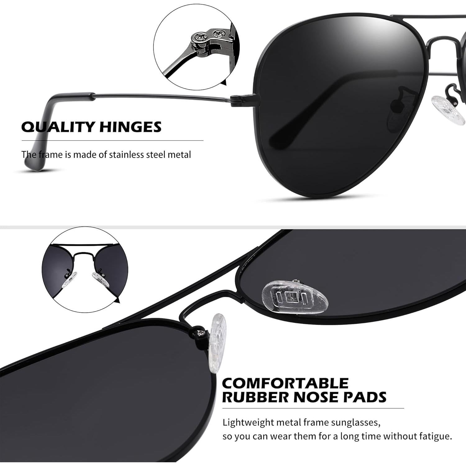 Gafas de sol Pro Acme Aviador polarizadas UV400 para todos