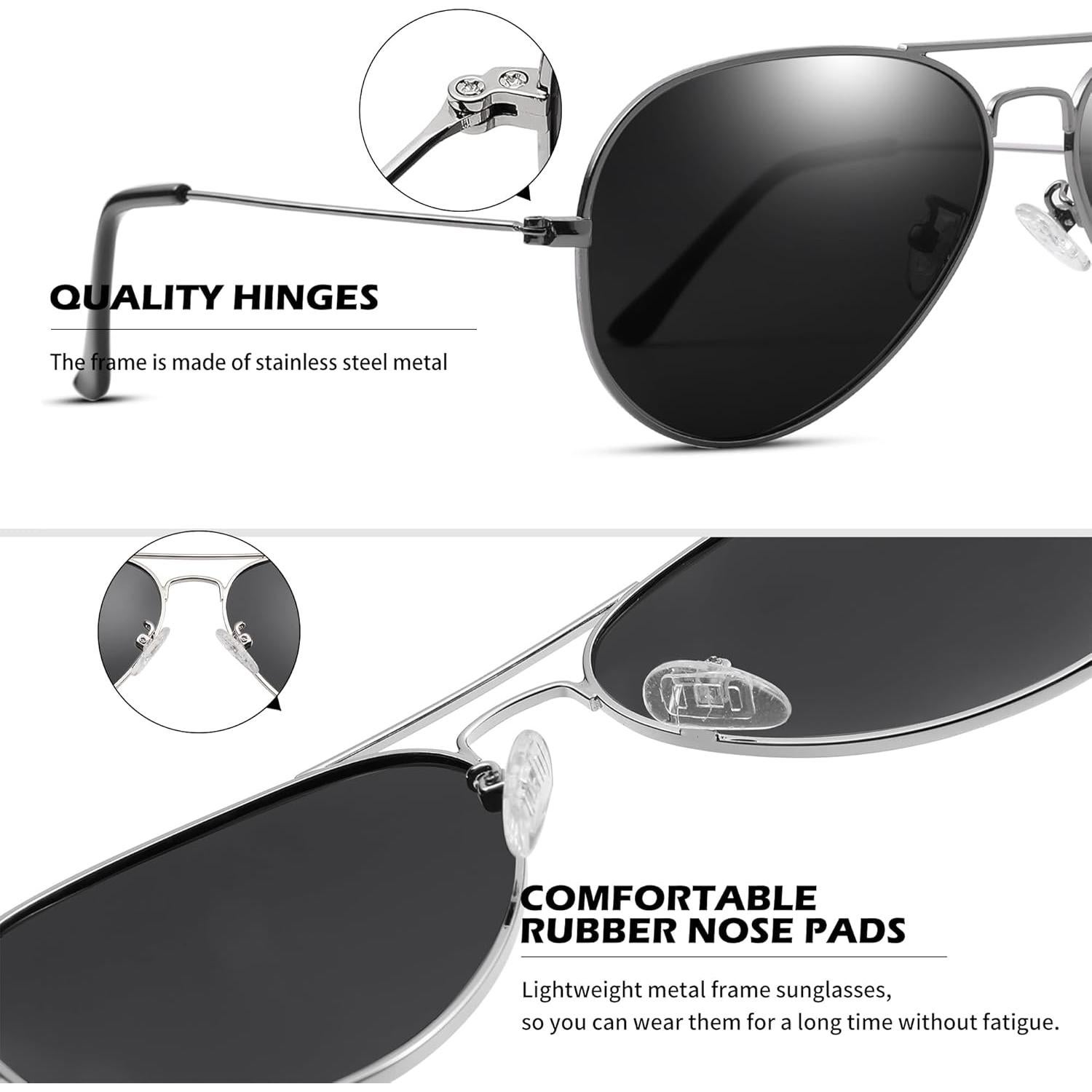 Gafas de sol Aviador Pro Acme UV400 Polarizadas 58mm