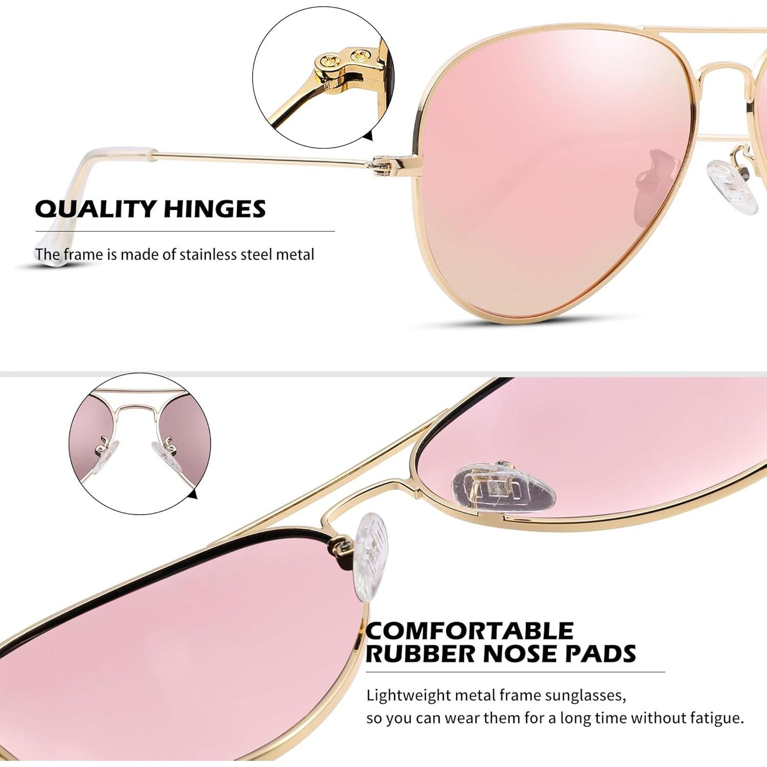 Gafas de sol Aviador Pro Acme UV400 para hombres y mujeres