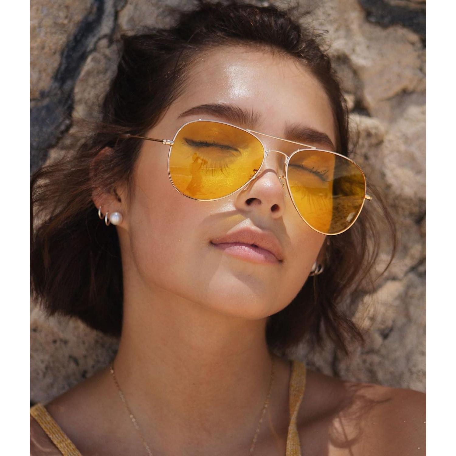 Gafas de sol Pro Acme Aviador UV400 para hombres y mujeres