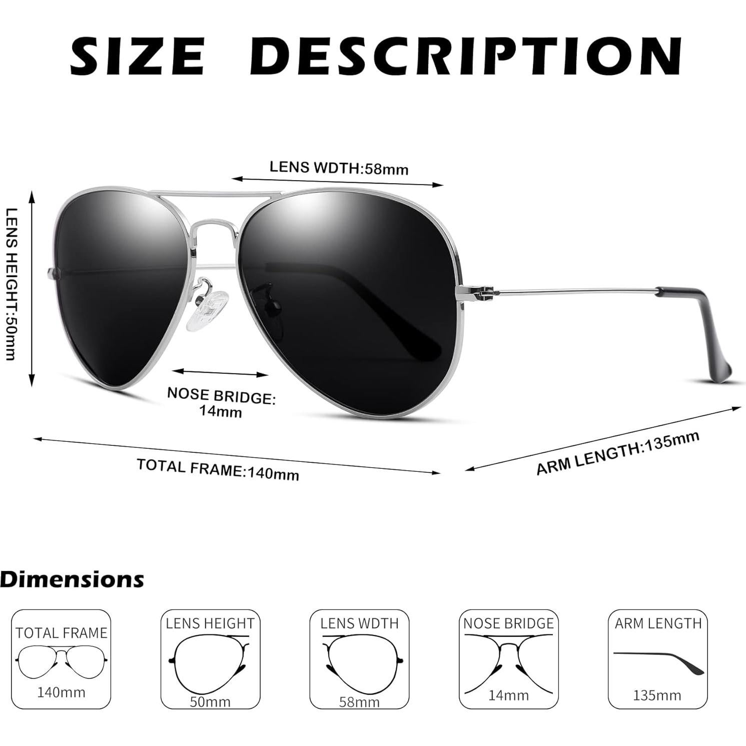 Gafas de sol Pro Acme Aviador Polarizadas UV400