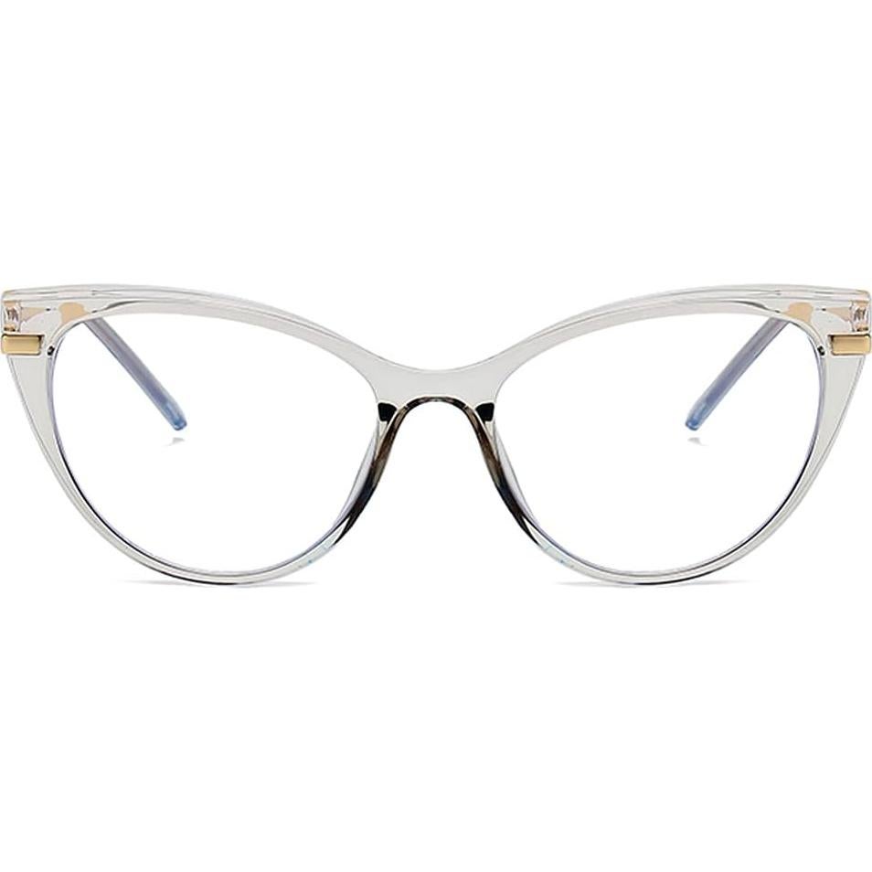 Gafas LJCZKA bloqueadoras luz azul para mujeres, ojo de gato