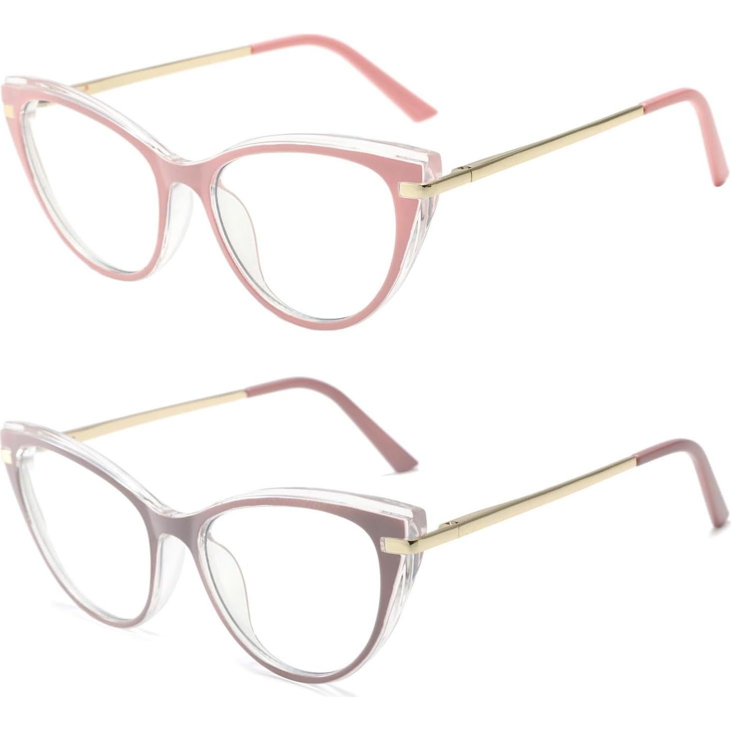 Gafas bloqueadoras de luz azul LJCZKA para mujeres, anti-fatiga