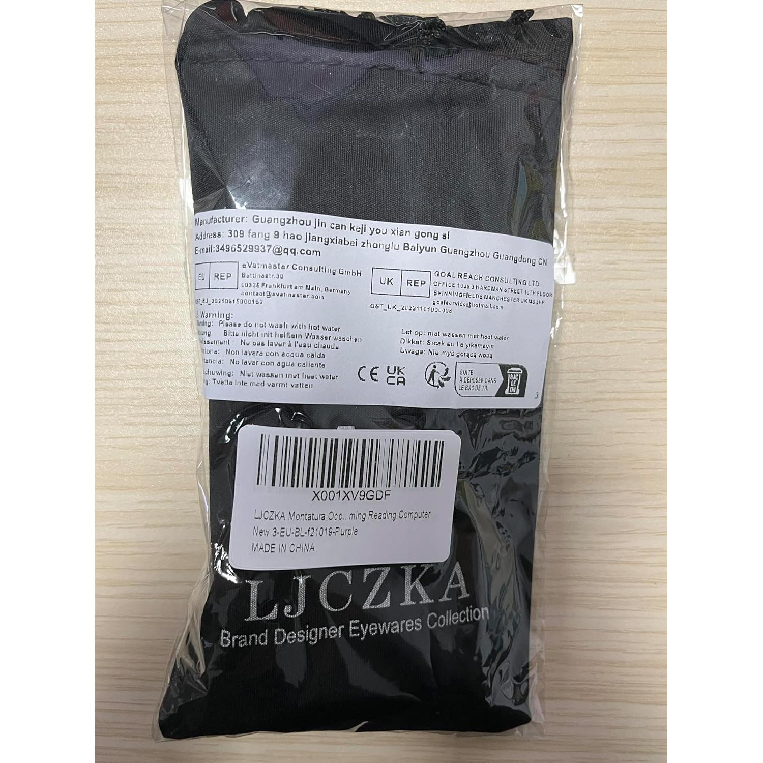 Gafas bloqueadoras de luz azul LJCZKA para mujeres, anti-fatiga