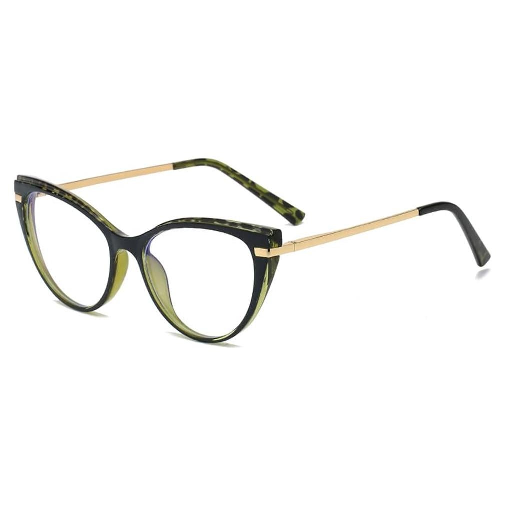 Gafas de luz azul LJCZKA para mujeres, anti-fatiga ocular