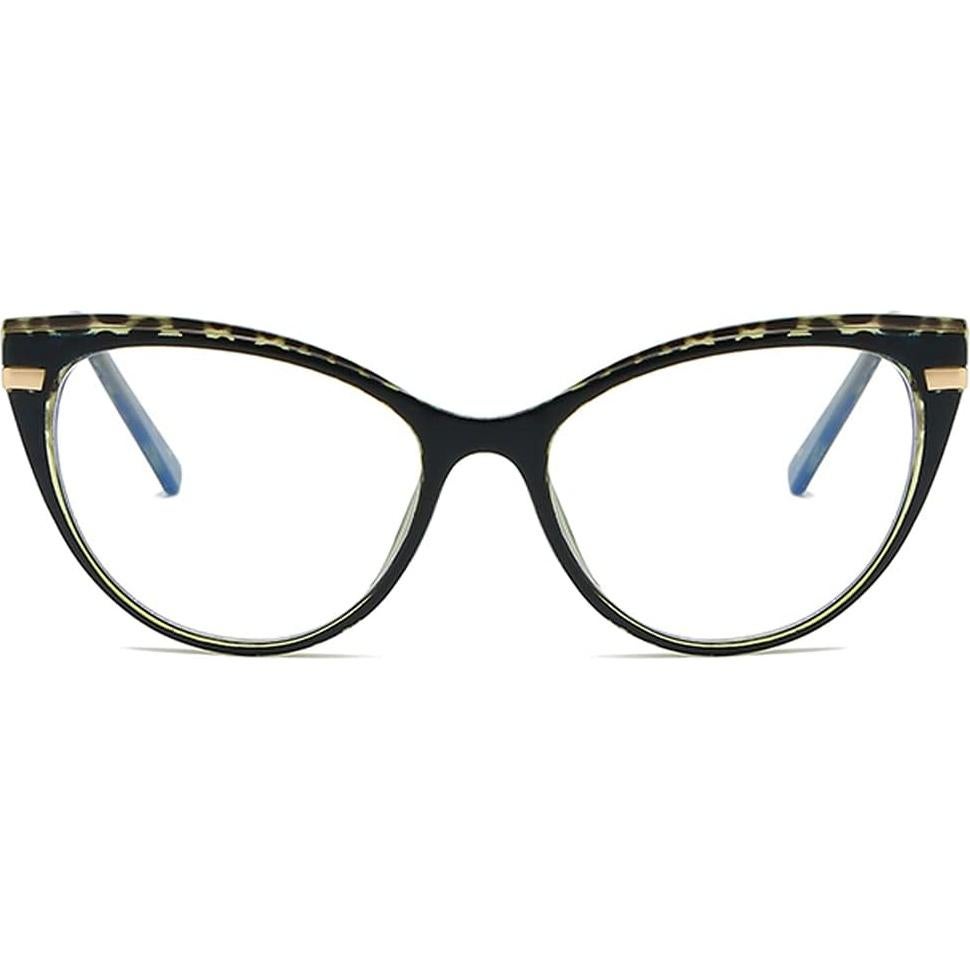 Gafas de luz azul LJCZKA para mujeres, anti-fatiga ocular