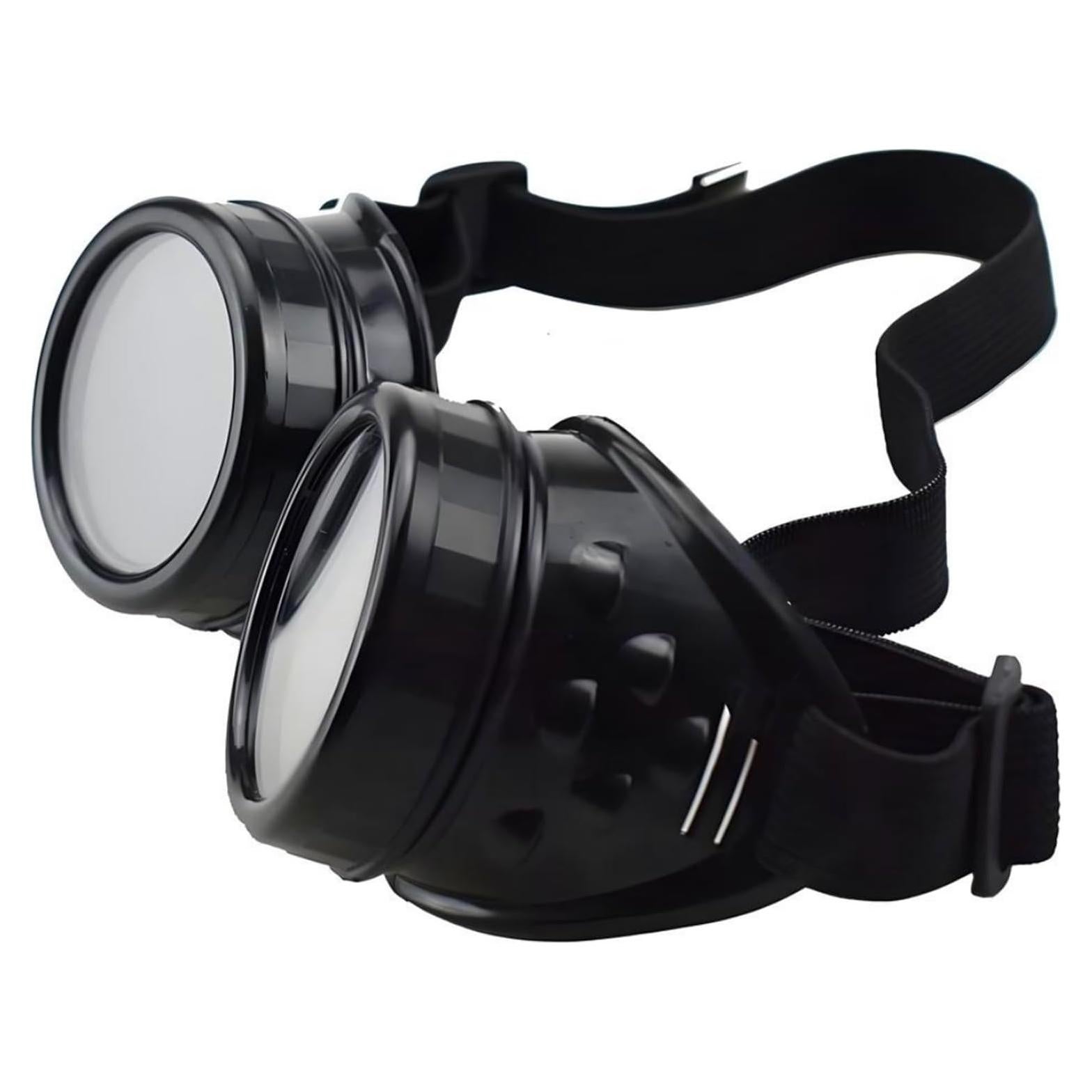 Gafas Vintage Steampunk Marca Desconocida Negro Mate