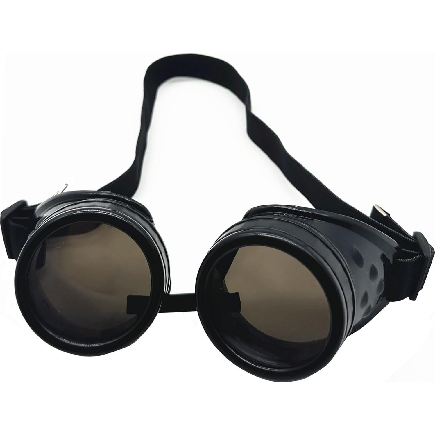 Gafas Vintage Steampunk Marca Desconocida Negro Mate