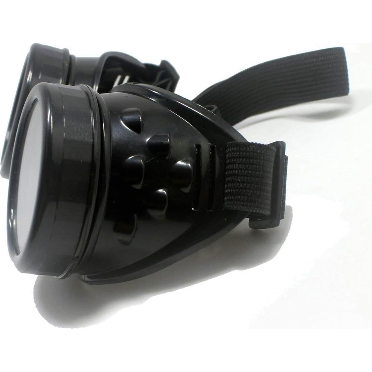 Gafas Vintage Steampunk Marca Desconocida Negro Mate