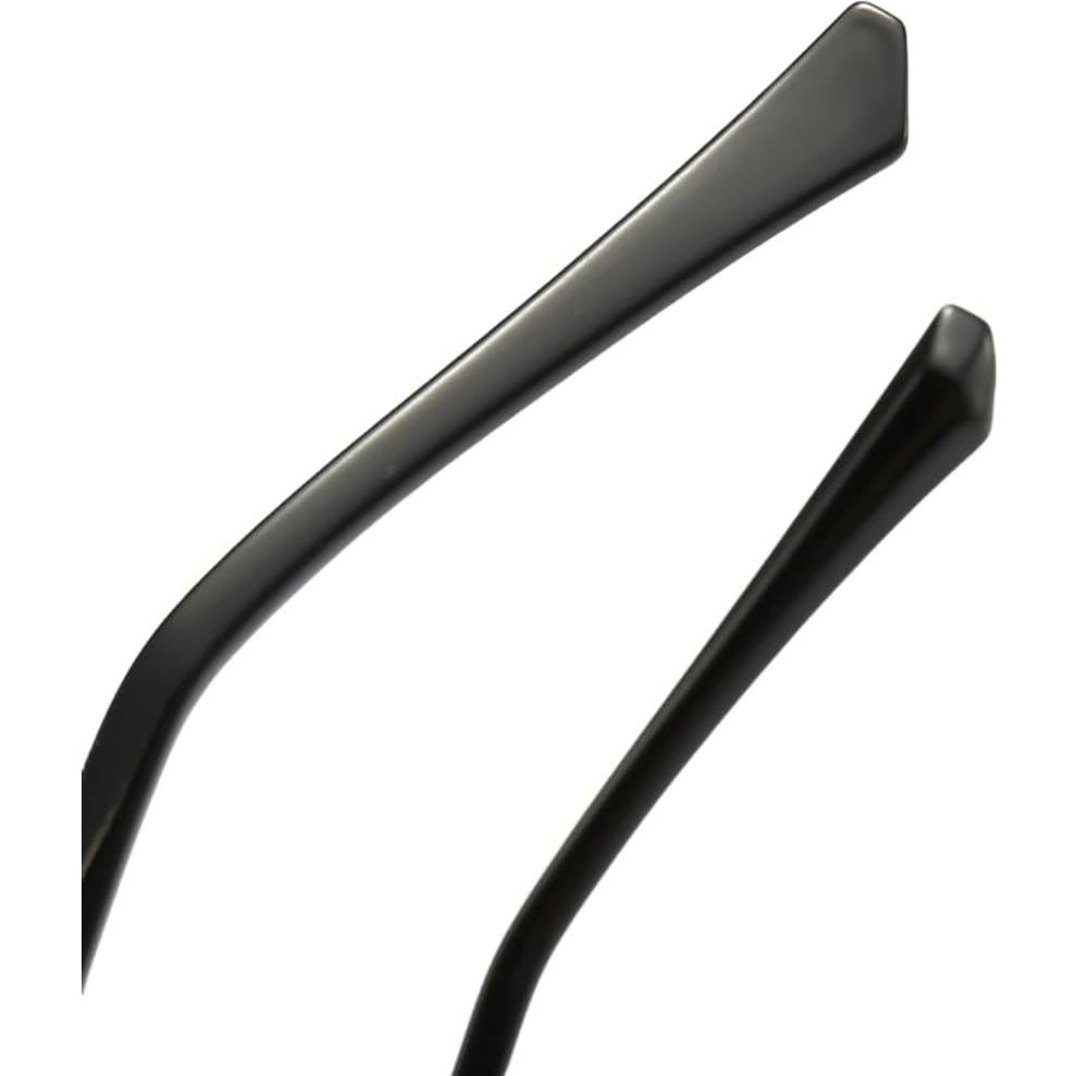 Gafas Semirimless Shiratori Vintage con Lentes Transparentes