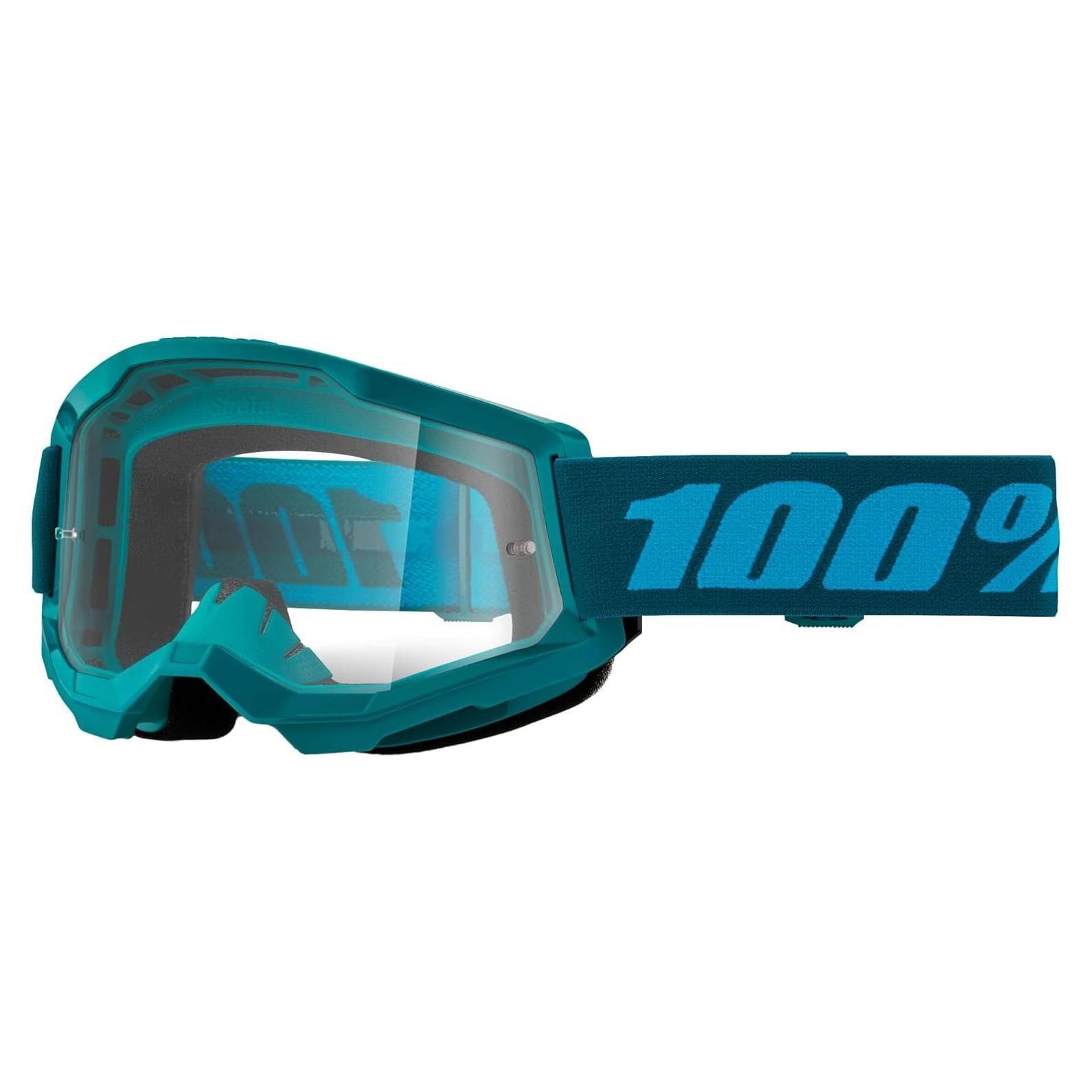 Gafas STRATA 2 100% - Motocross y Ciclismo - Azul Piedra