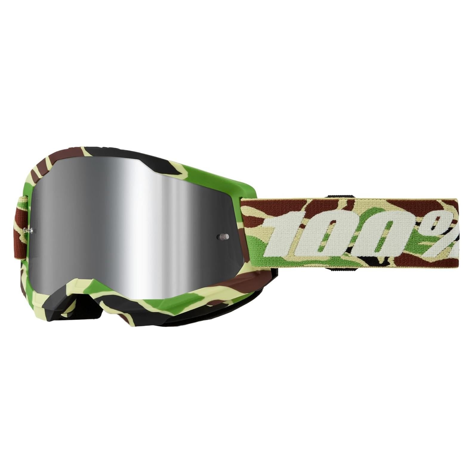 Gafas STRATA 2 100% - Motocross y Ciclismo - Lente Espejo
