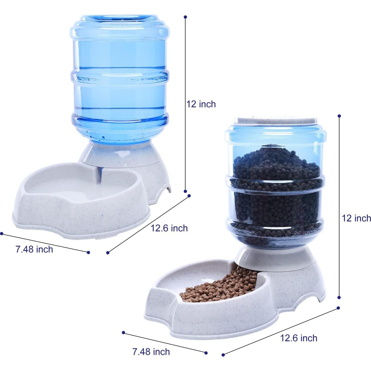 Dispensador Automático de Comida y Agua VSEER 3.8L para Mascotas