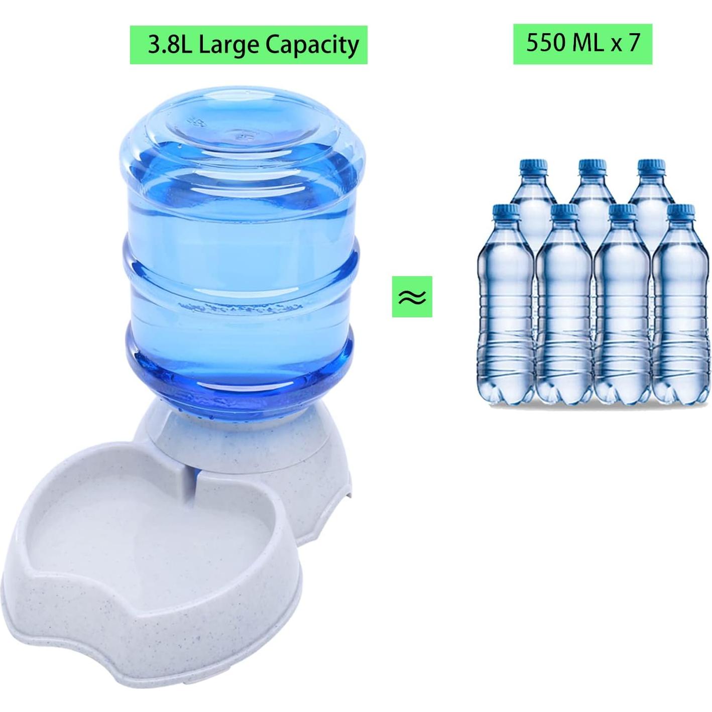 Dispensador Automático de Comida y Agua VSEER 3.8L para Mascotas