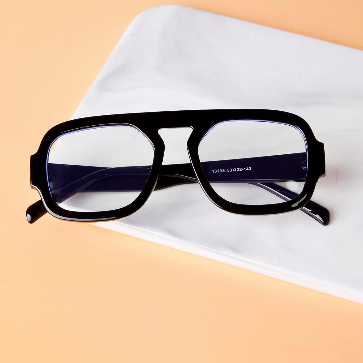 Gafas de moda ADE WU para mujeres retro cuadradas 70s