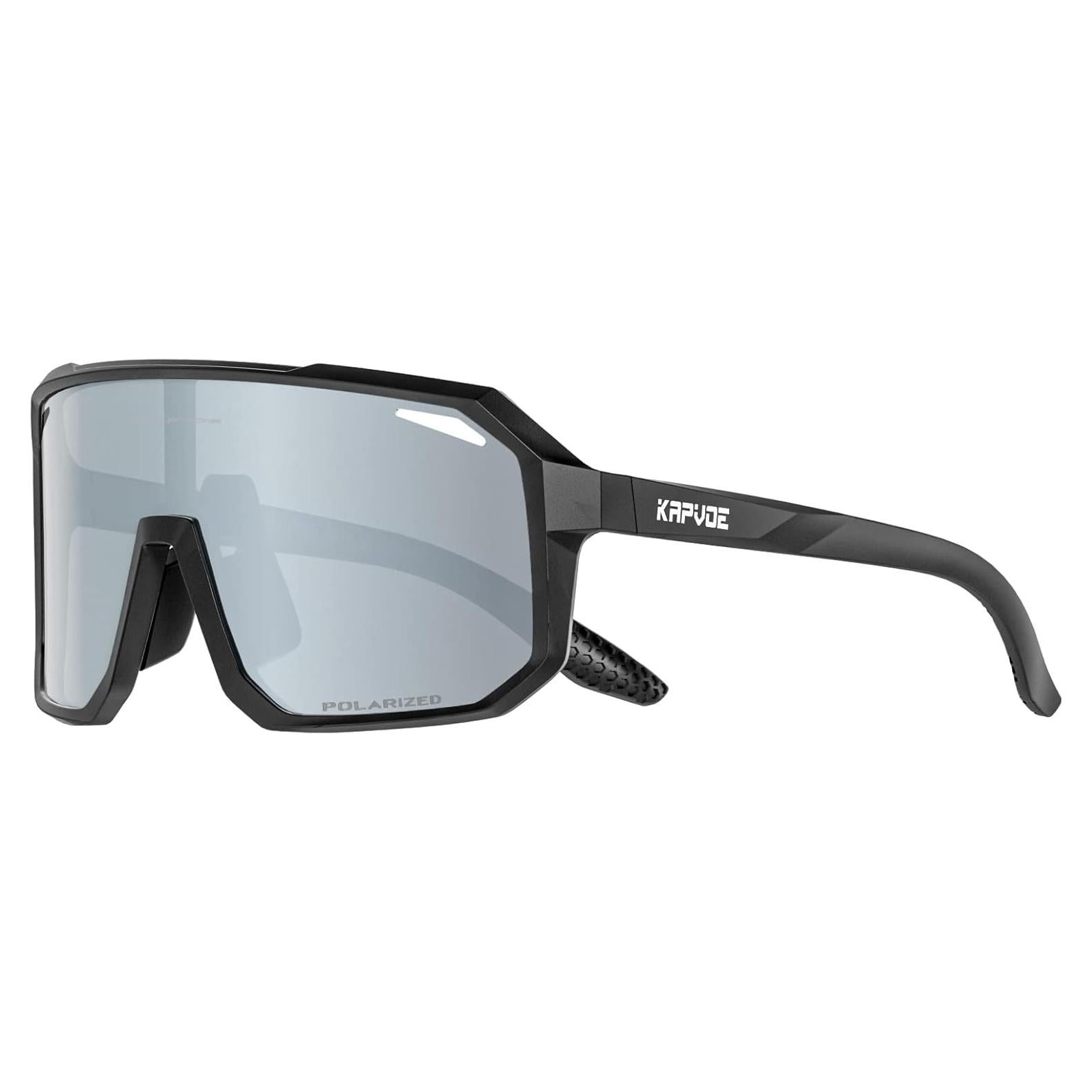 Gafas de Ciclismo KAPVOE Polarizadas UV400 para Adultos