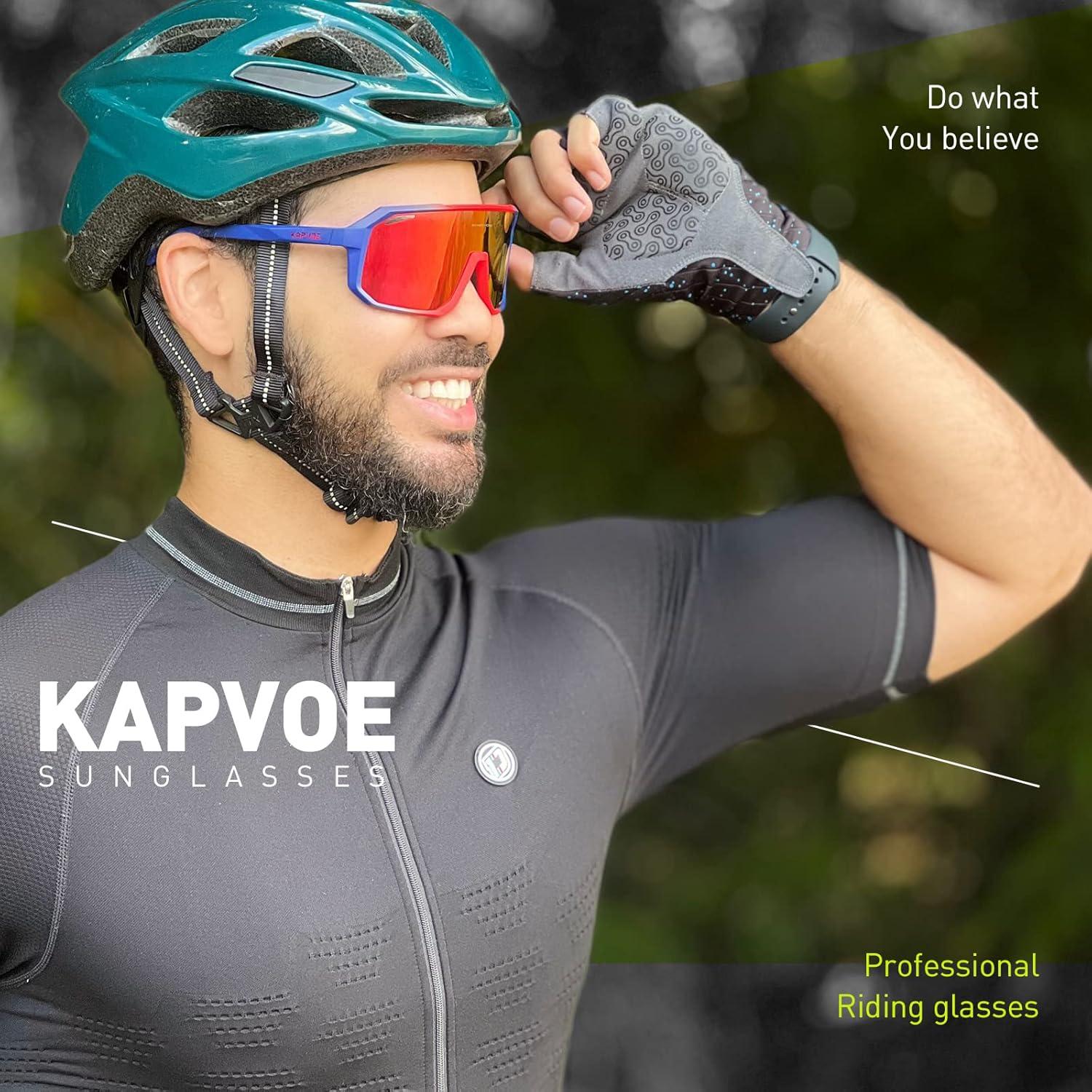 Gafas de Ciclismo KAPVOE K62 Polarizadas UV400 Unisex