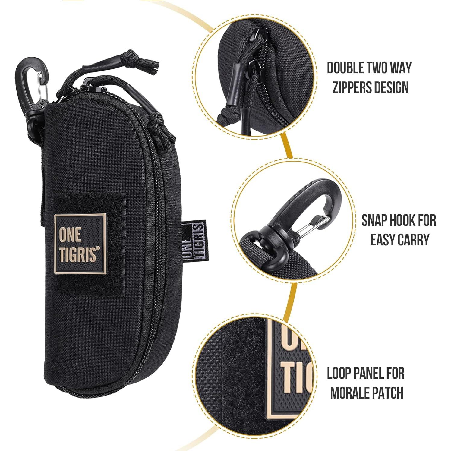 Funda Dura para Gafas OneTigris Táctica Molle Nylon 1000D