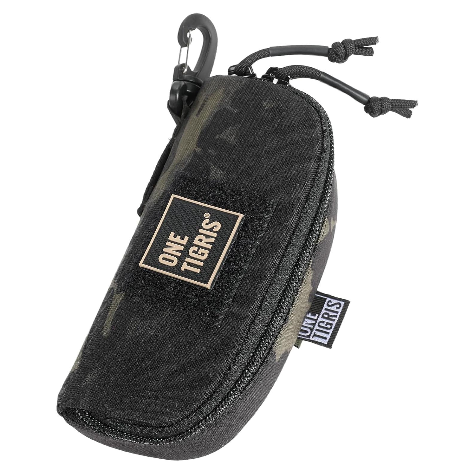 Funda Dura para Gafas OneTigris Camo Negro 1000D Nylon