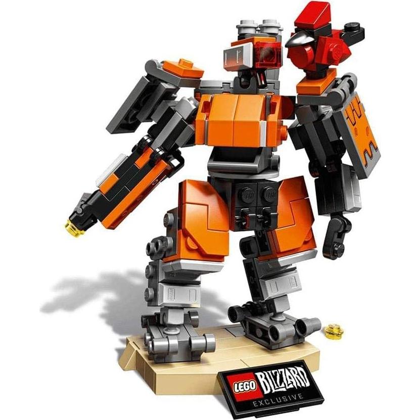 LEGO Overwatch Bastion Naranja 182 Piezas Construcción