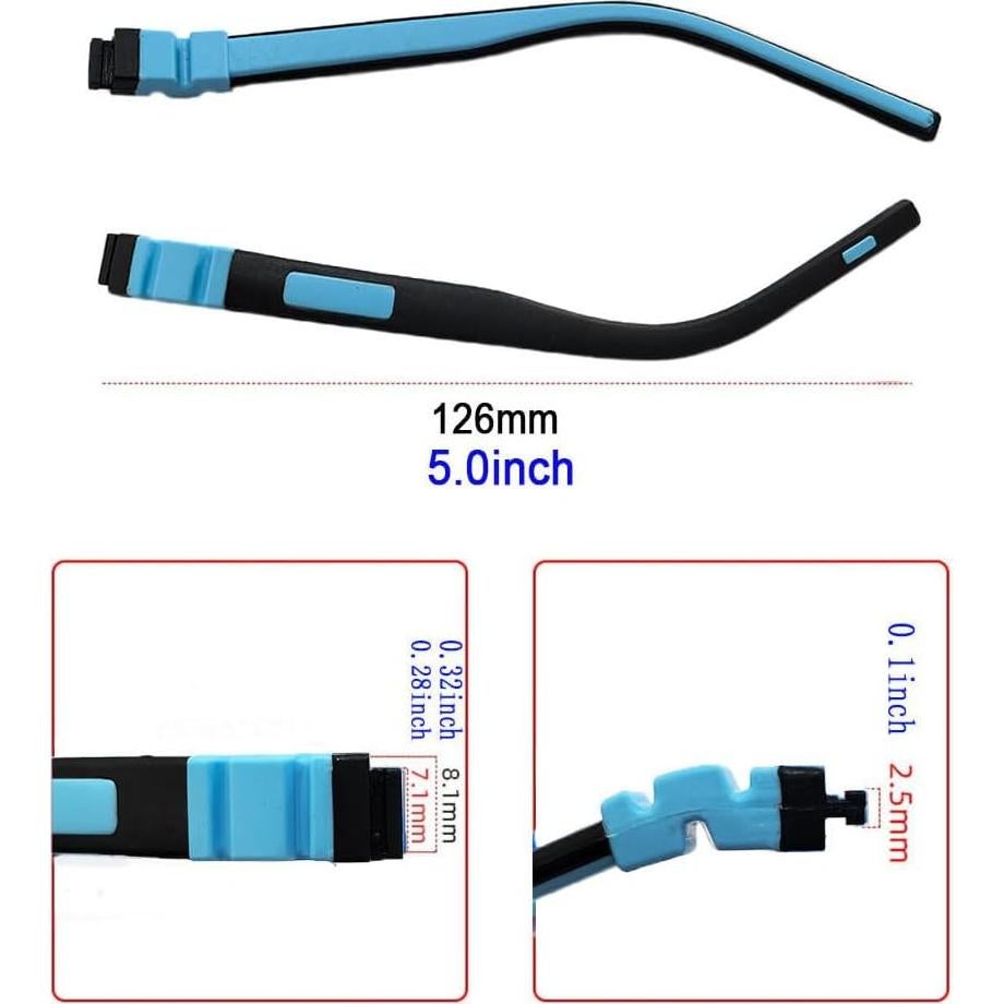Patas de Reemplazo para Gafas Niños Clony Silicona Antideslizantes