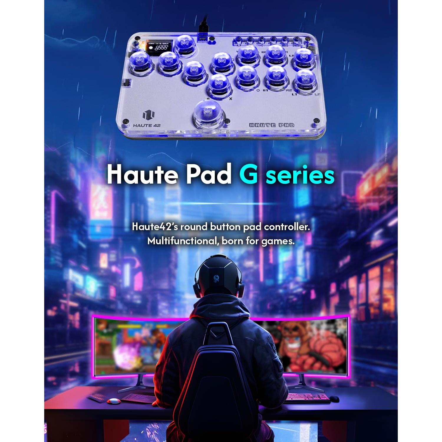 Controlador Arcade Sehawei G13 con RGB y Turbo para PC y Consolas