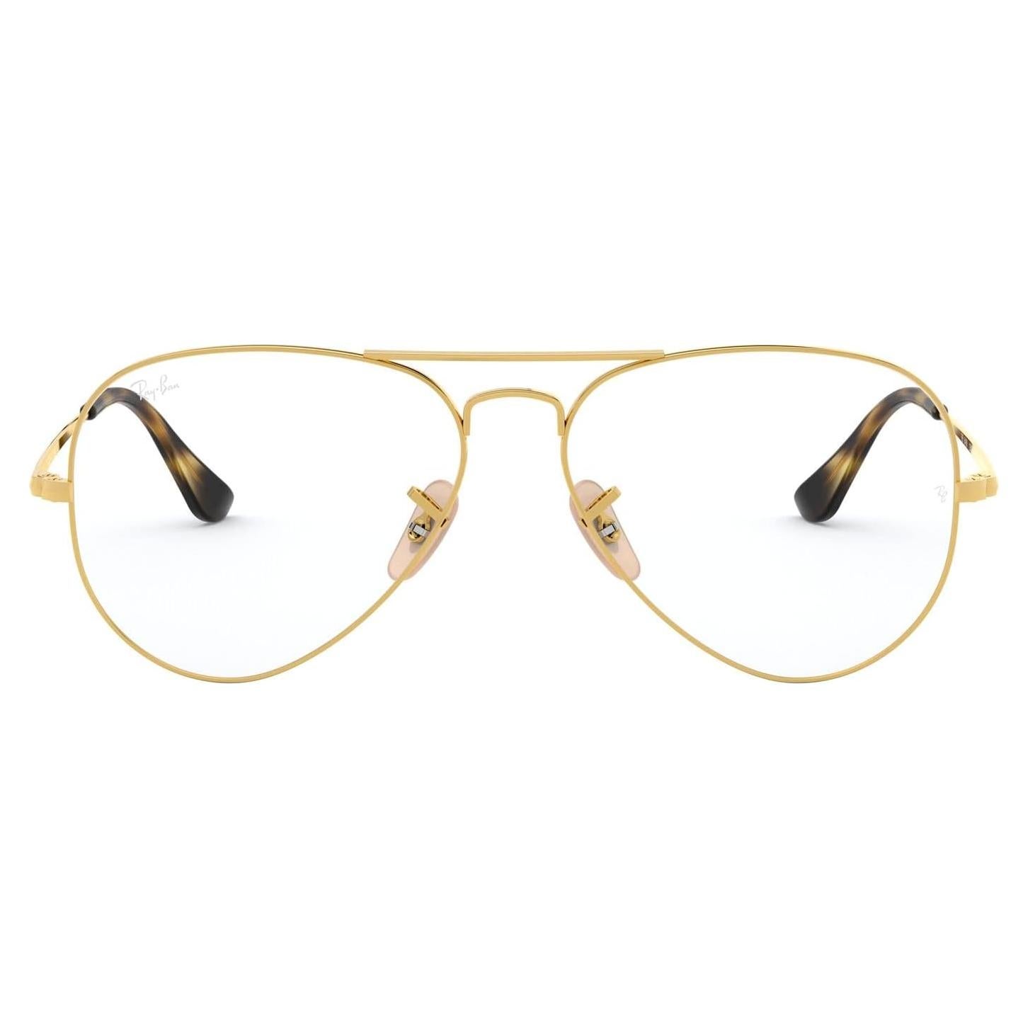 Gafas de Prescripción Ray-Ban RX6489 Aviador Unisex 55mm