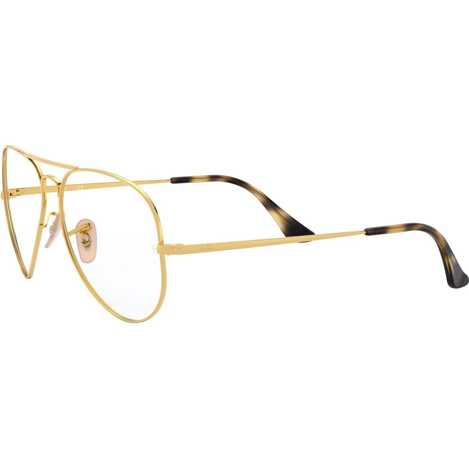 Gafas de Prescripción Ray-Ban RX6489 Unisex Aviador 55mm