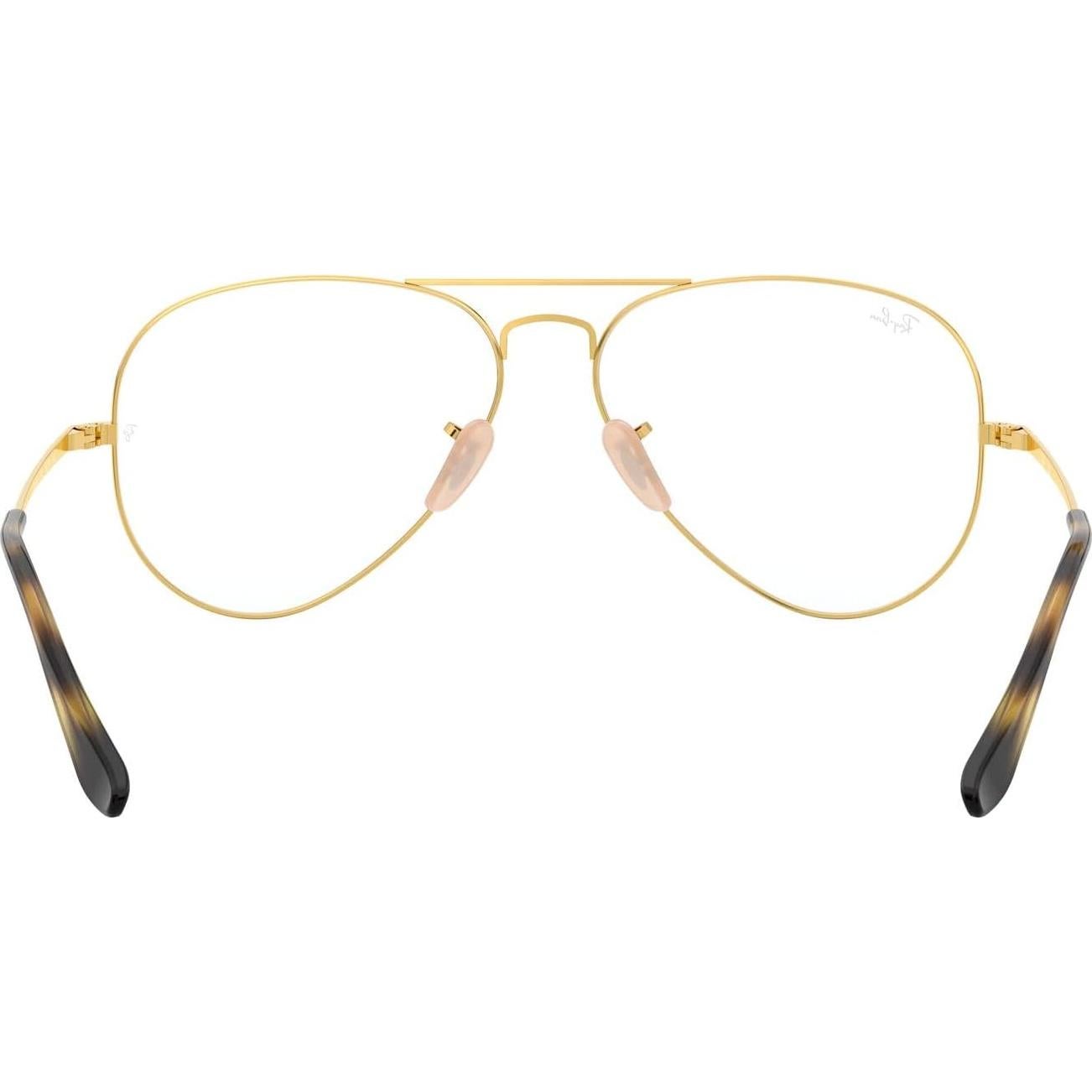 Gafas de Prescripción Ray-Ban RX6489 Unisex Aviador 55mm