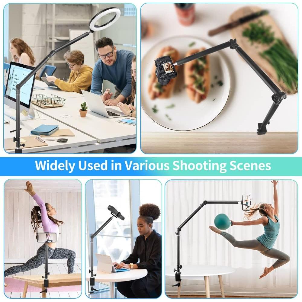 Soporte de escritorio JEBUTU MS05 para cámara 37.5-104.5 cm