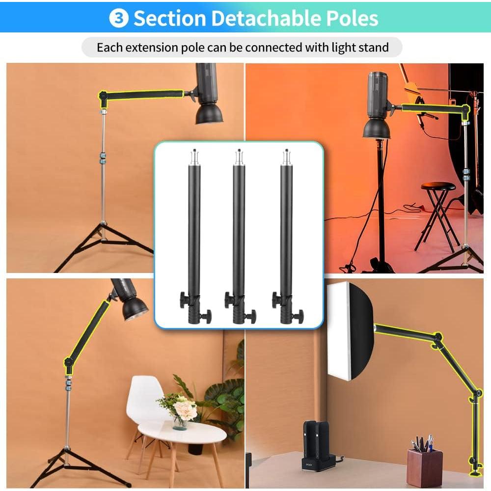 Soporte de escritorio JEBUTU MS05 para cámara 37.5-104.5 cm
