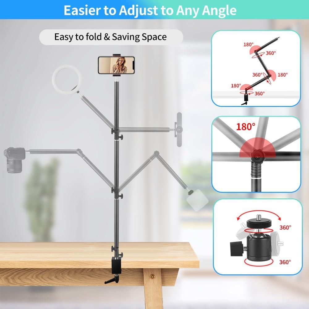 Soporte de escritorio JEBUTU MS05 para cámara 37.5-104.5 cm