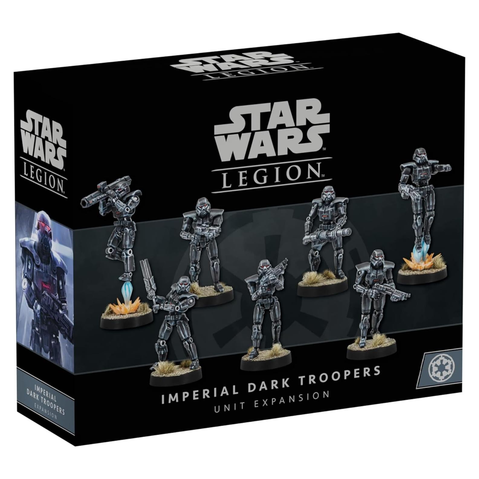 Star Wars: Legion Dark Troopers Imperiales - Miniaturas 7 Unidades