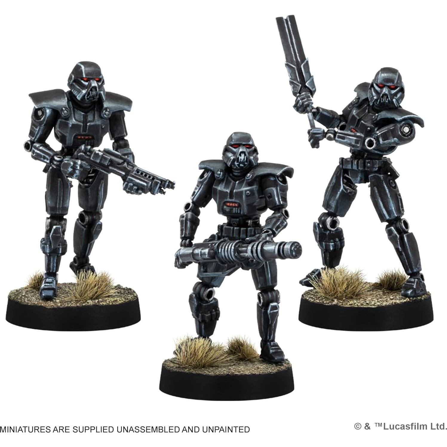 Star Wars: Legion Dark Troopers Imperiales - Miniaturas 7 Unidades