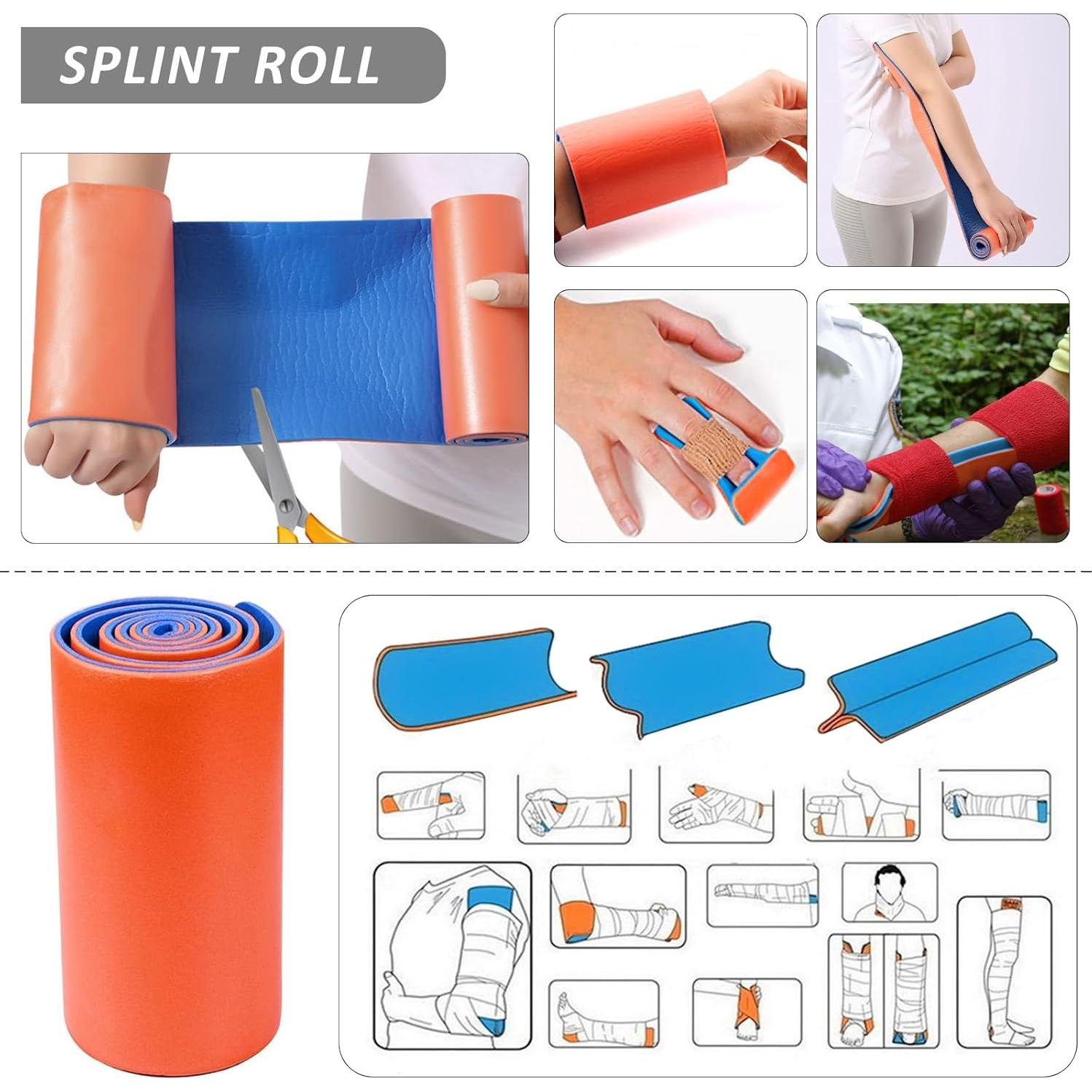 Kit de Supervivencia 142 en 1 GPUSFAK con Primeros Auxilios Negro