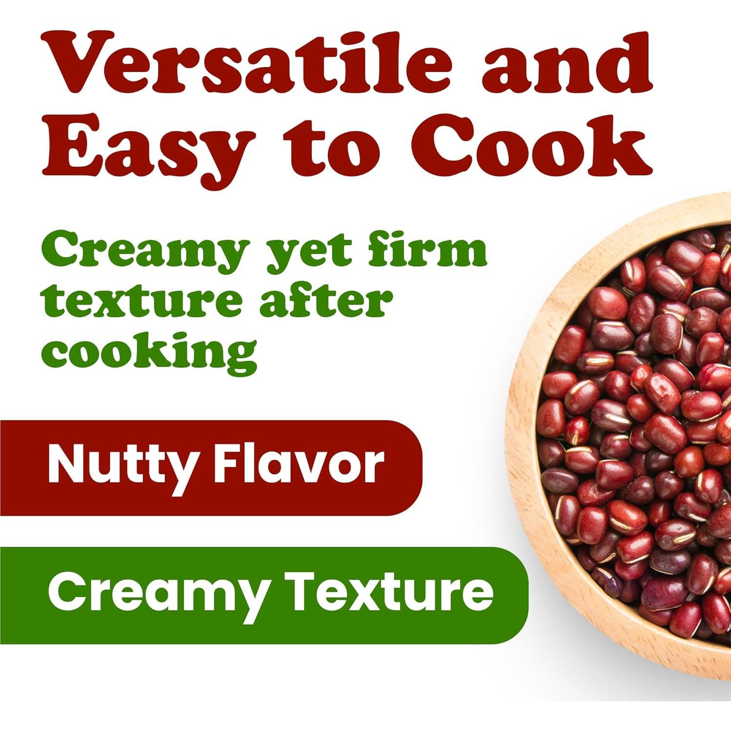 Frijoles Adzuki Crudos Food to Live 227g - Vegano y Kosher