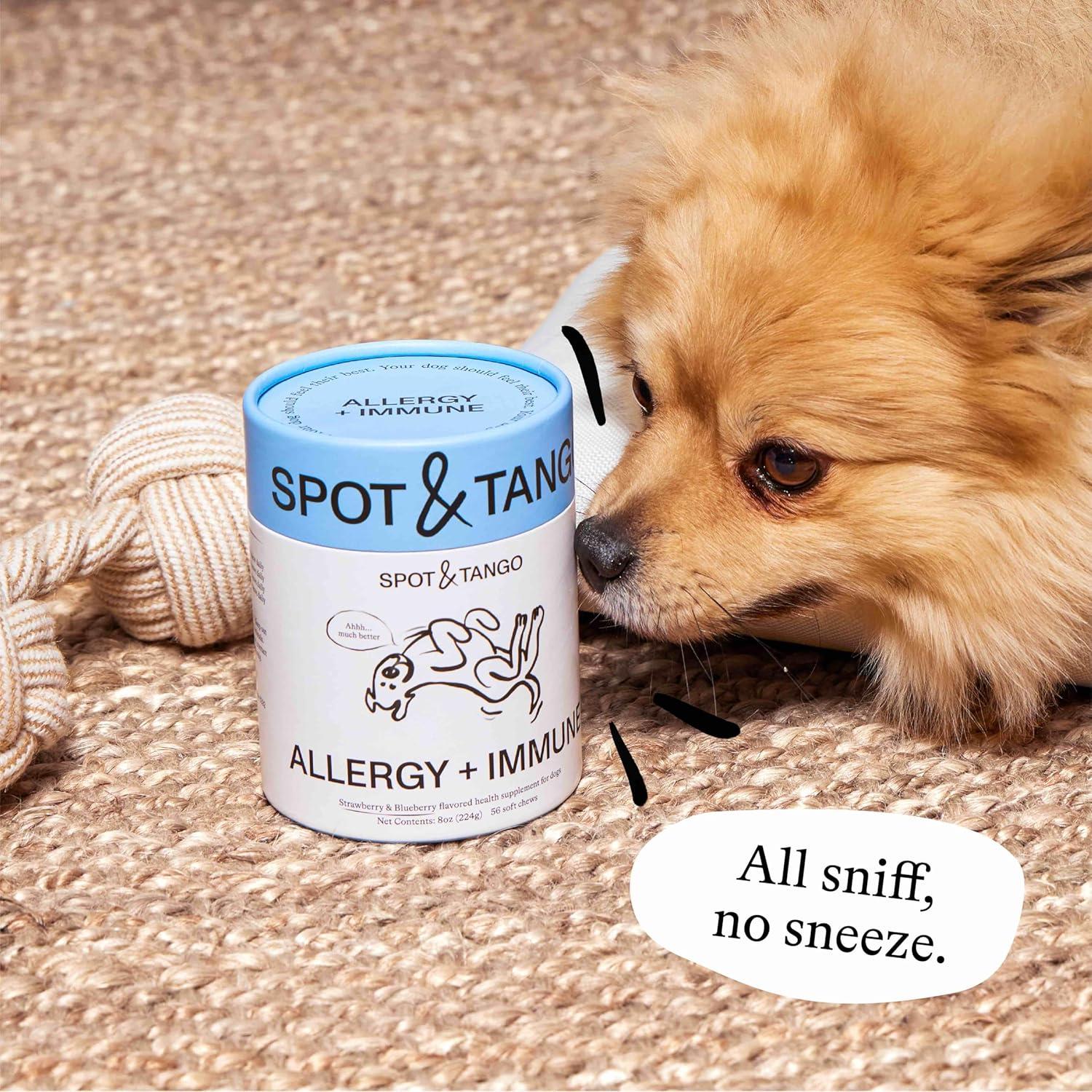 Suplemento Spot & Tango para Perros - Alergia e Inmunidad 56 Unidades