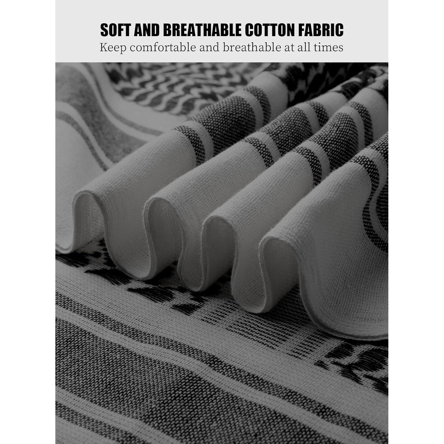 Bufanda Shemagh Militar SOLDADO LIBRE Táctica Gris 109 cm