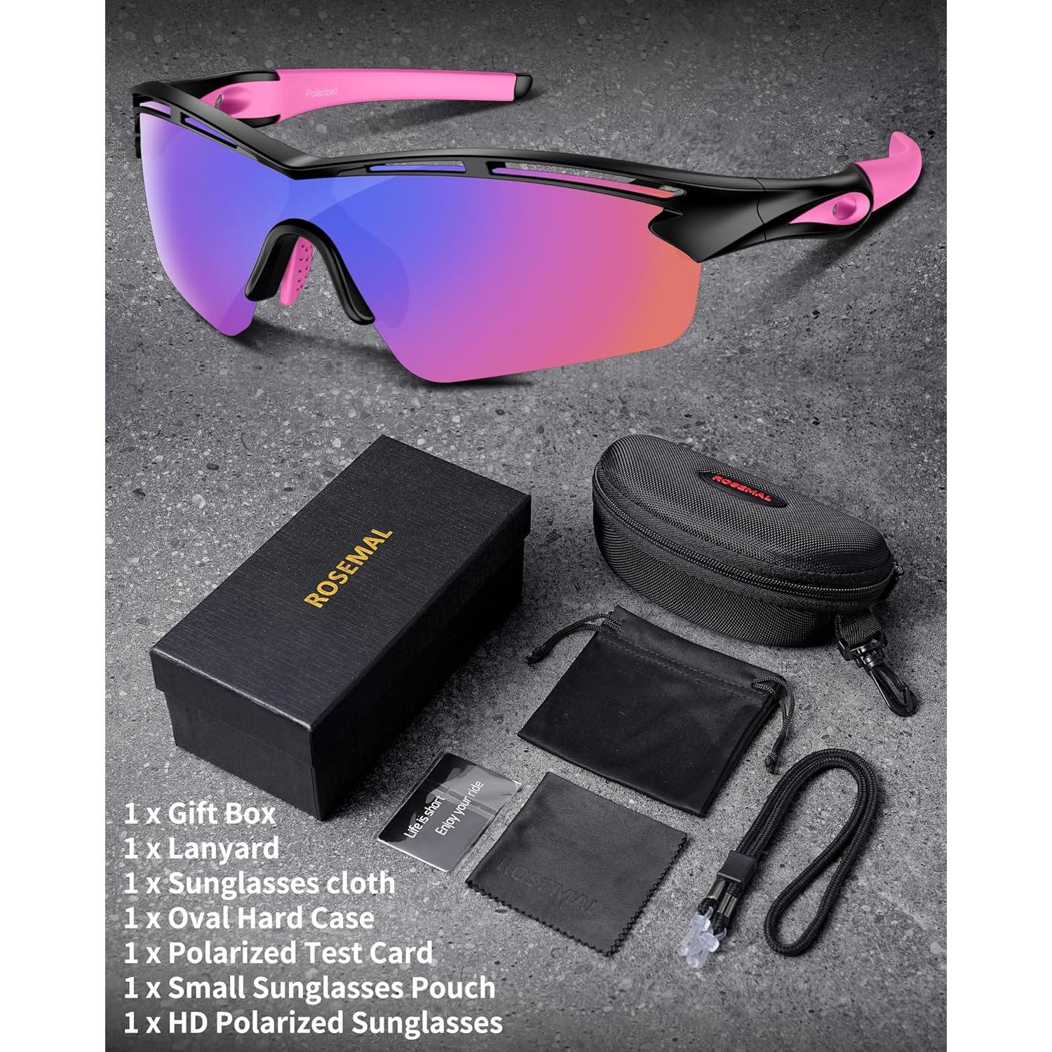 Gafas de sol deportivas Rosemal modelo 7252 polarizadas UV400