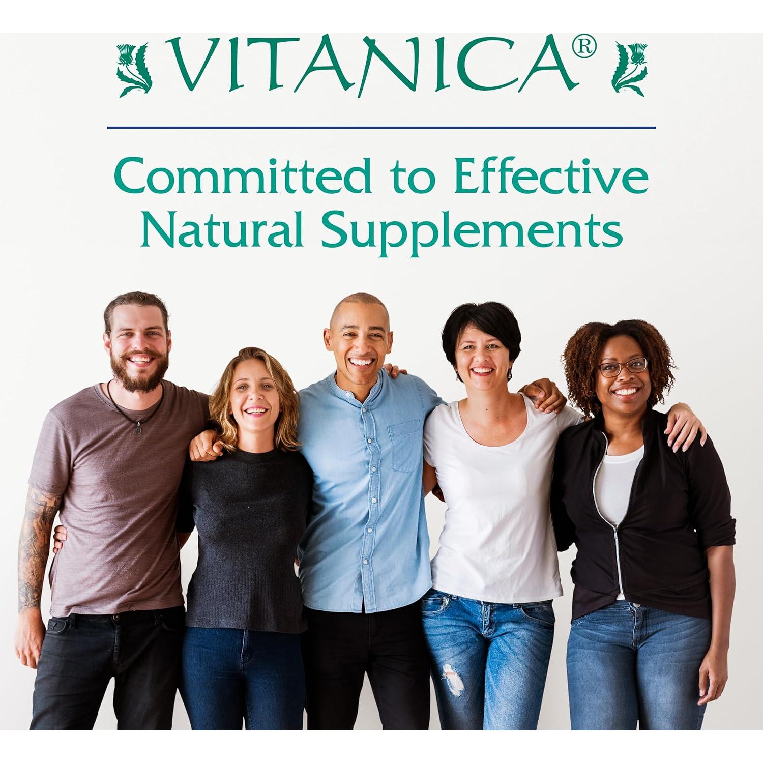 Suplemento Vegano Vitanica Rauwolfia Extra 90 Cápsulas