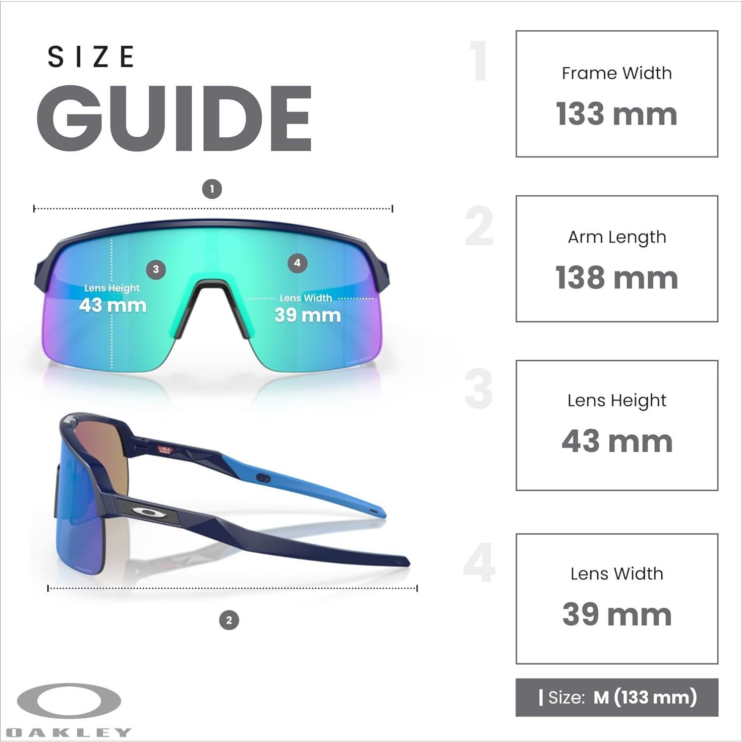 Gafas de sol Oakley Sutro Lite OO9463 Azul mate + Accesorios