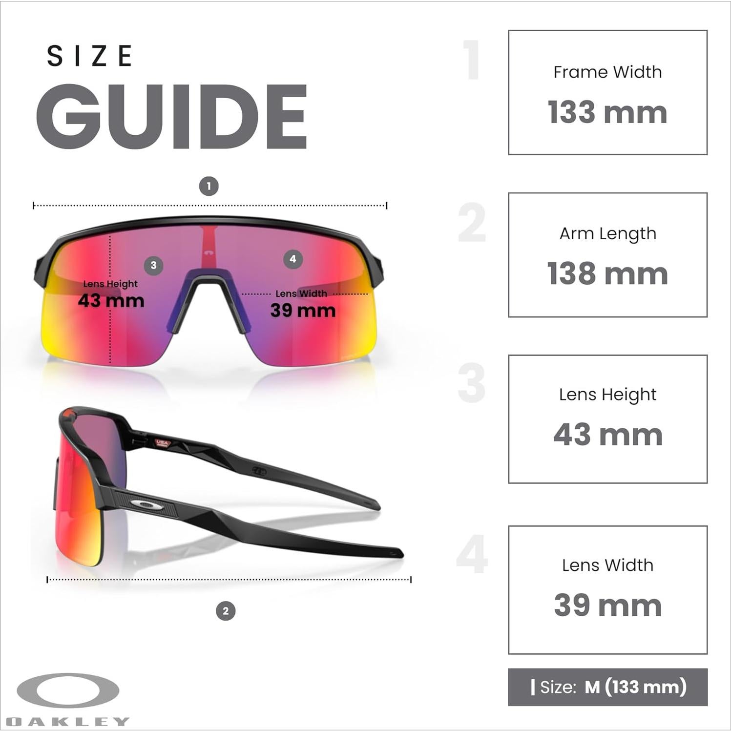 Gafas de sol Oakley Sutro Lite OO9463 con correa y kit