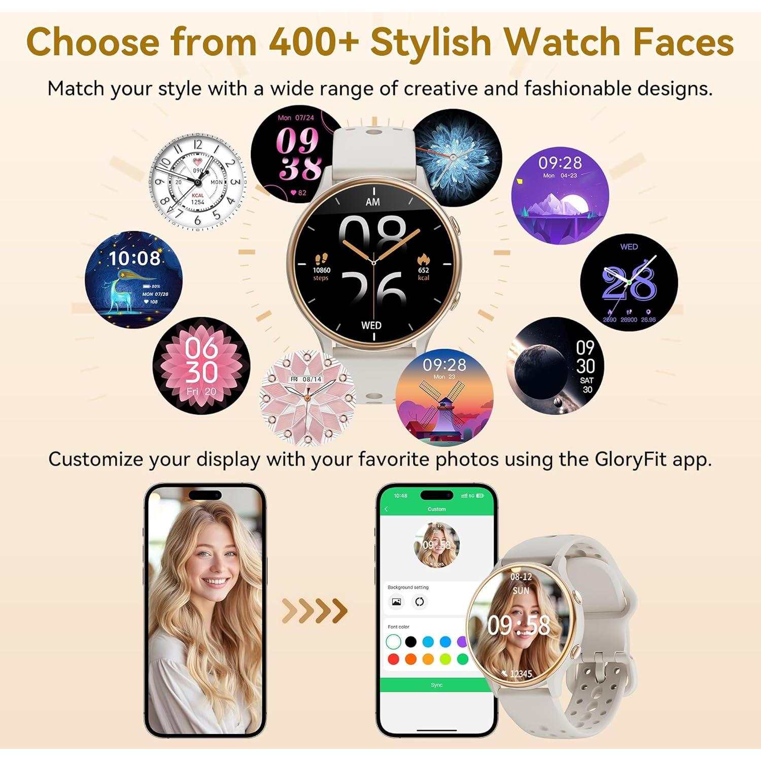 Reloj Inteligente KEEPONFIT K35 Gris con Monitor de Salud