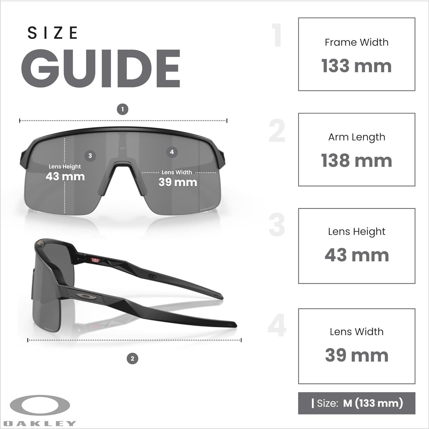 Gafas de sol Oakley Sutro Lite OO9463 con correa y kit