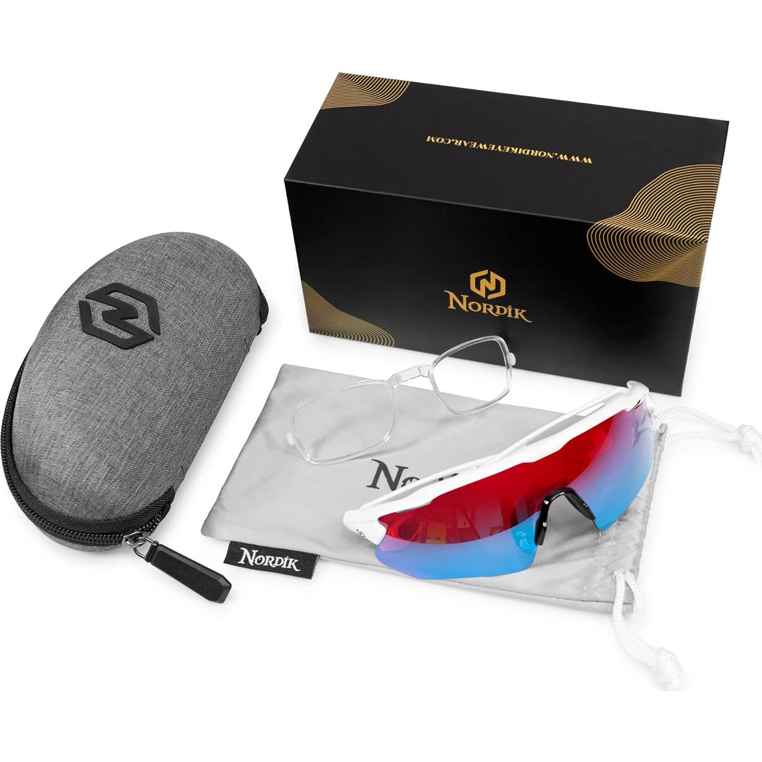 Gafas de Ciclismo Nordik AKSEL - UV400 y Lentes Antirreflectantes