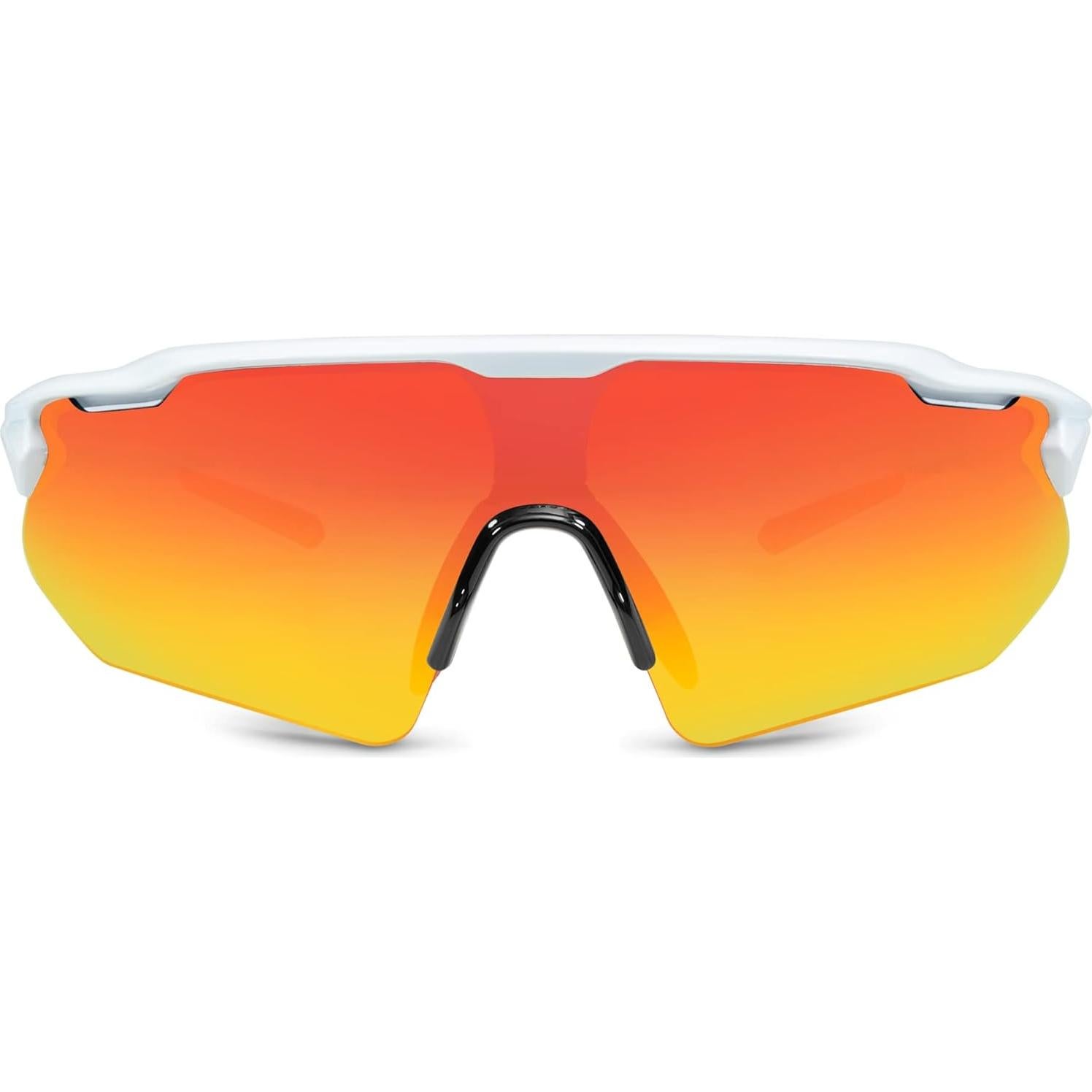 Gafas de Ciclismo Nordik AKSEL - UV400 y Lentes Rojas