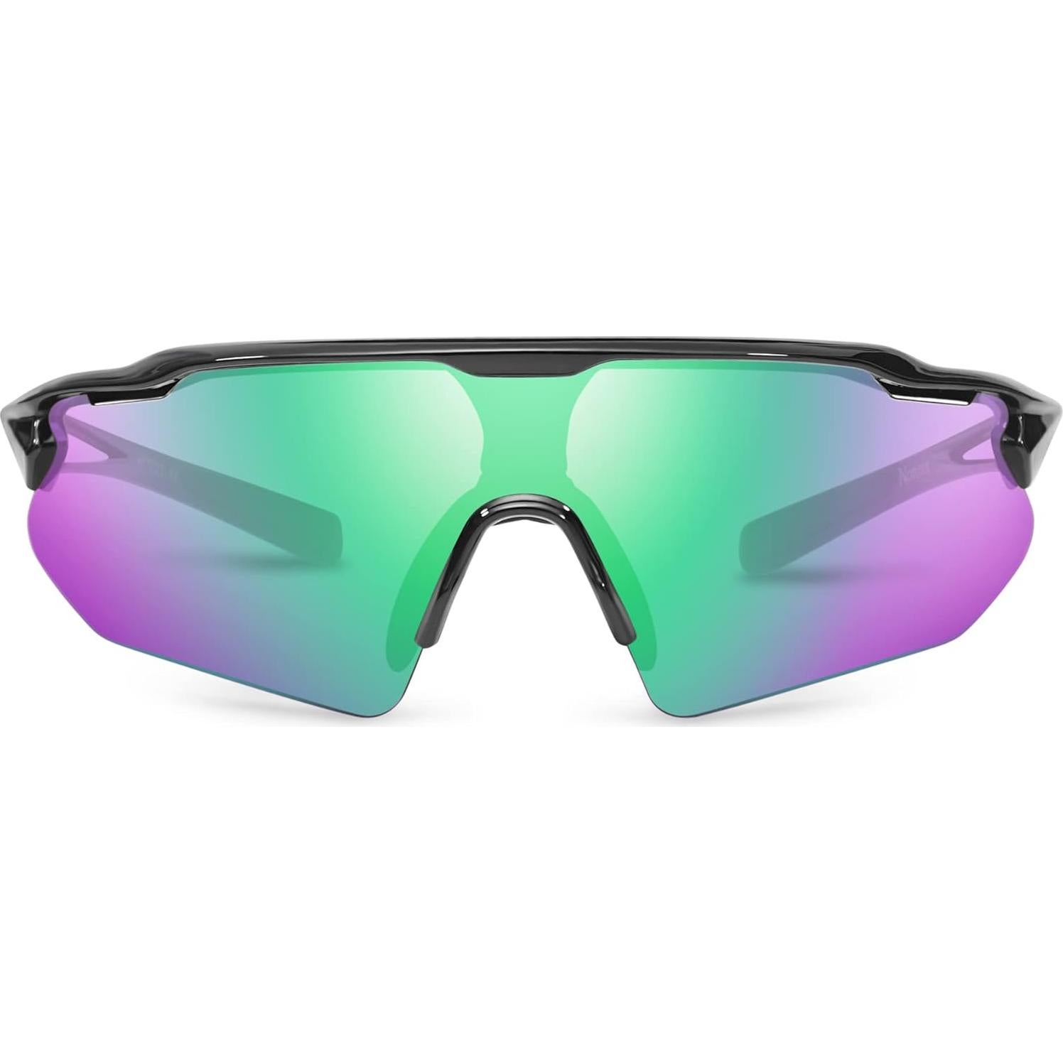 Gafas de Ciclismo Nordik AKSEL - UV400, Lentes Verde Soñado