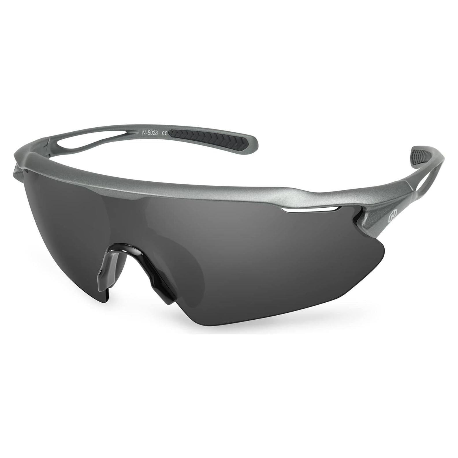 Gafas de Ciclismo Nordik AKSEL - Lentes Grises Polarizados