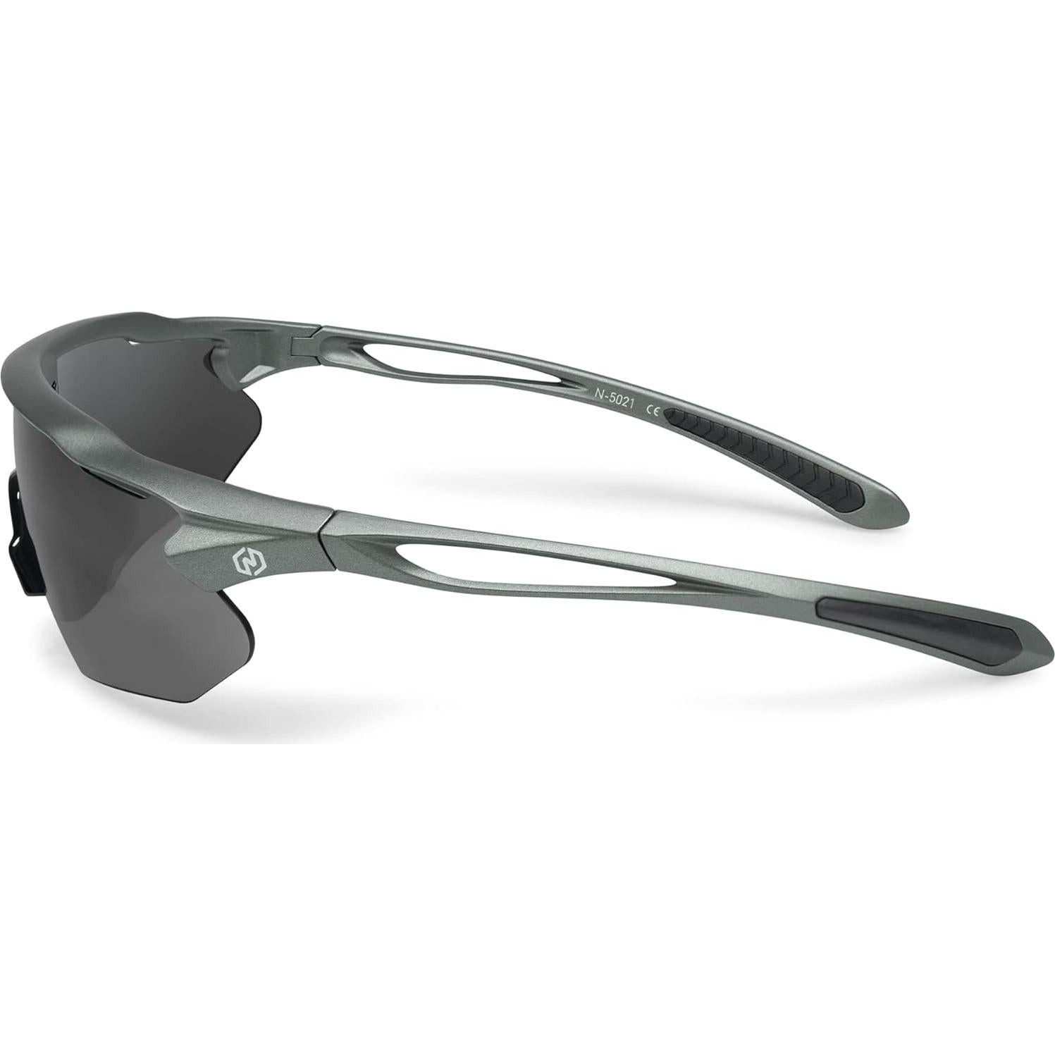 Gafas de Ciclismo Nordik AKSEL - Lentes Grises Polarizados