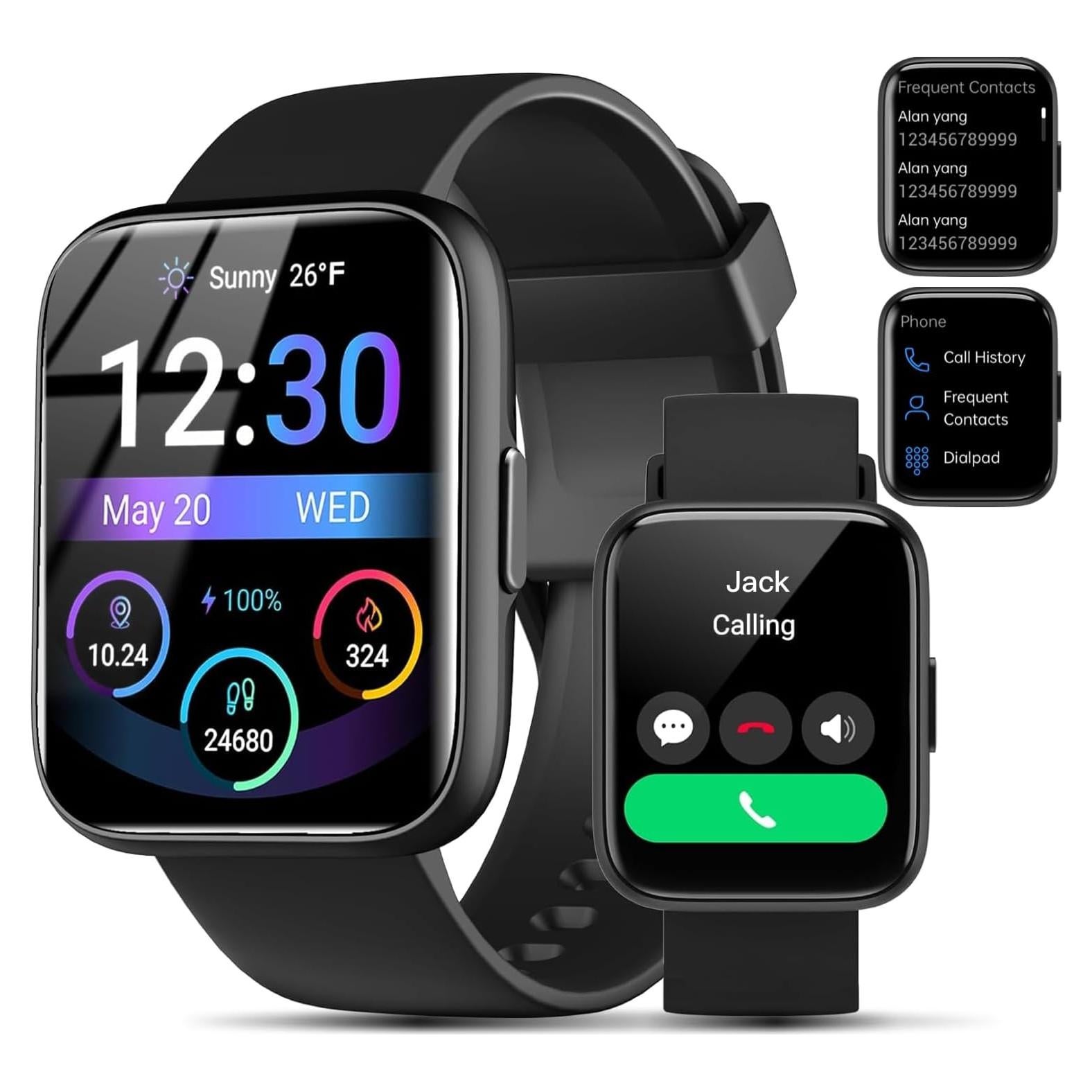 Reloj Inteligente JeeJTek 1.83" IP68 Fitness Bluetooth
